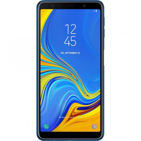 Samsung Galaxy A7 2018 64 GB Mavi (Samsung Türkiye Garantili)