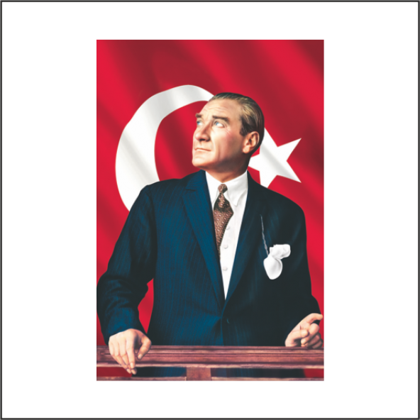 Atatürk Posteri - 1-600*900 cm