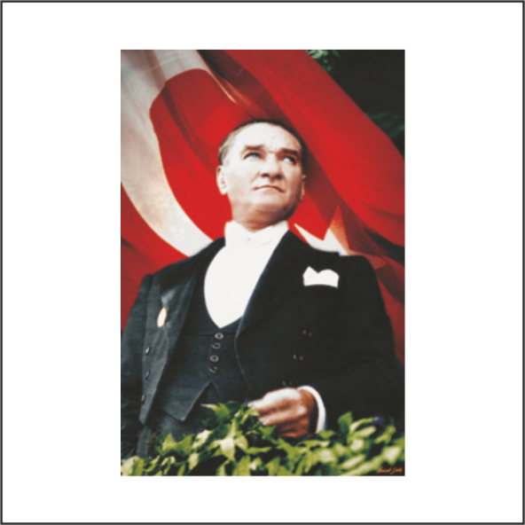 Atatürk Posteri - 5-300*450 cm