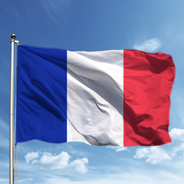 Fransa Bayrağı 100*150