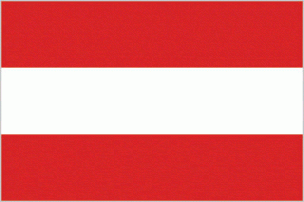 Avusturya 15x22,5 Masa Bayrağı (Direksiz)