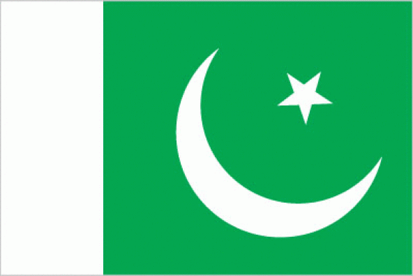 Pakistan 15x22,5 Masa Bayrağı (Direksiz)