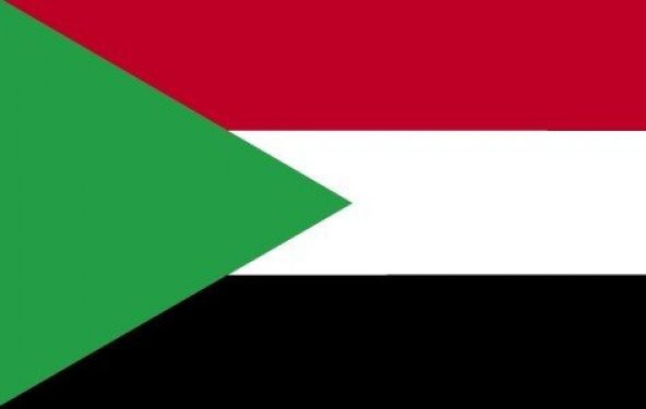 Sudan 15x22,5 Masa Bayrağı (Direksiz)