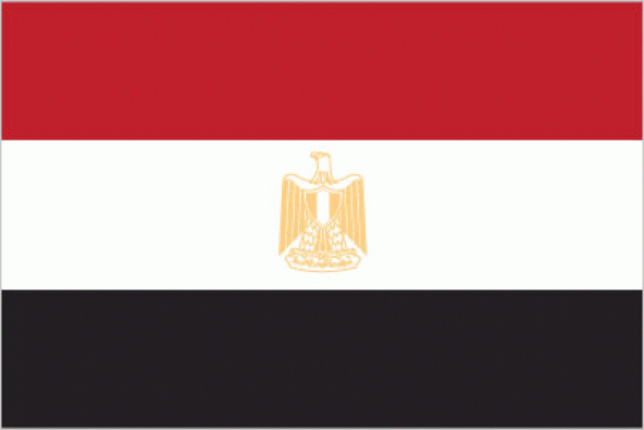 Mısır 15x22,5 Masa Bayrağı (Direksiz)