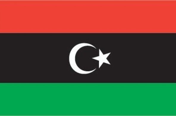 Libya 15x22,5 Masa Bayrağı (Direksiz)