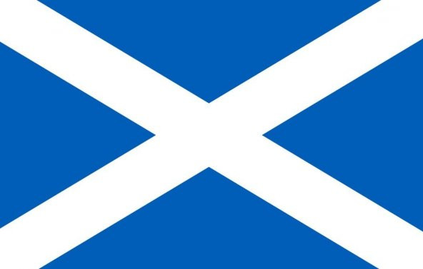 İskoçya 15x22,5 Masa Bayrağı (Direksiz)