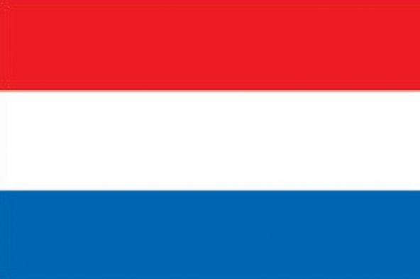 Hollanda 15x22,5 Masa Bayrağı (Direksiz)