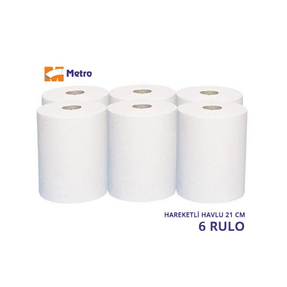 METRO SUİT EKO FOTOSELLİ KAĞIT HAVLU 21 CM 6 RULO