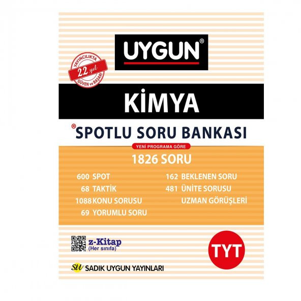 Sadık Uygun YKS 1.Oturum TYT Spotlu Kimya Soru Bankası