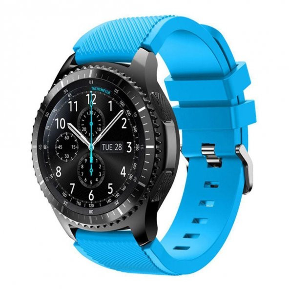 Xiaomi Amazfit Pace 2 Stratos Silikon TME Kordon Kayış - 8