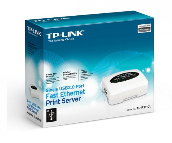 TP-LINK TL-PS110U USB2.0 PORT PRINT SERVER - 2