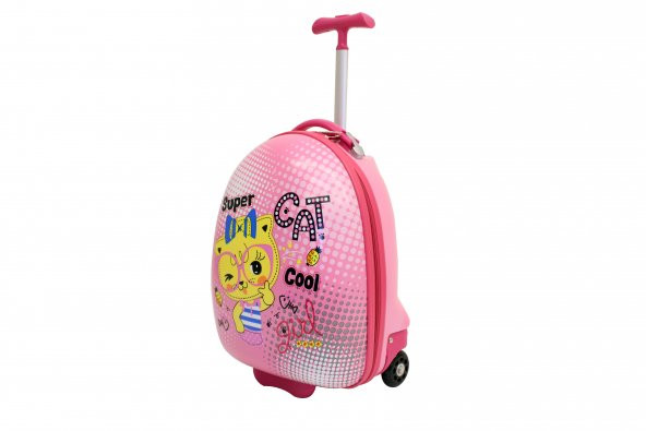 Mçs V 308 Süper Cat Pembe Çocuk Valiz, Bavul