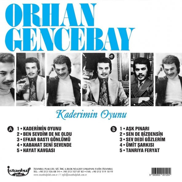 ORHAN GENCEBAY - KADERİMİN OYUNU (LP) - 2