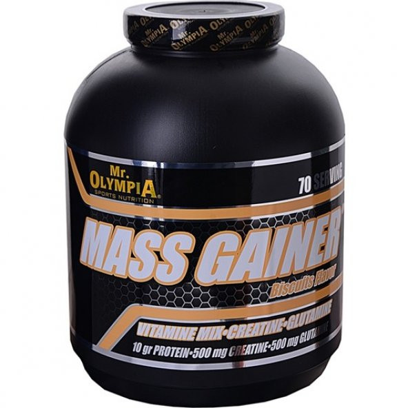 Mr. Olympia Mass Gainer 3500 gr Bisküvi Aromalı