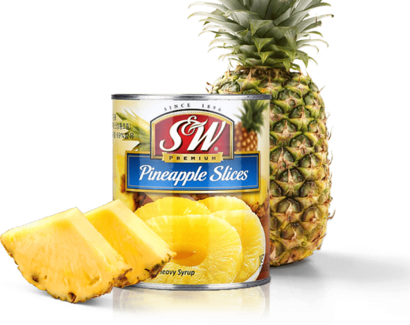 S&W Premium Ananas Dilimleri 836 Gr