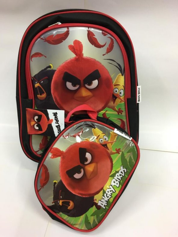 Angry Birds Okul ve Beslenme Çantası
