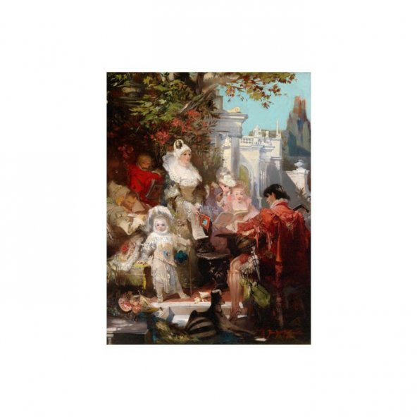 19th Century Paintings Kanvas Tablo 50X70 Cm