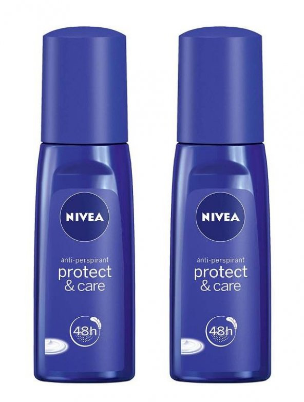 Nivea Pump Sprey Kadın Deodorant Protect&Care 75ml 2 Adet