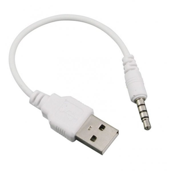 Aux to Usb 2.0 M/M Erkek Çevirici Kablo 3.5 mm Jack Stereo Oto - 1