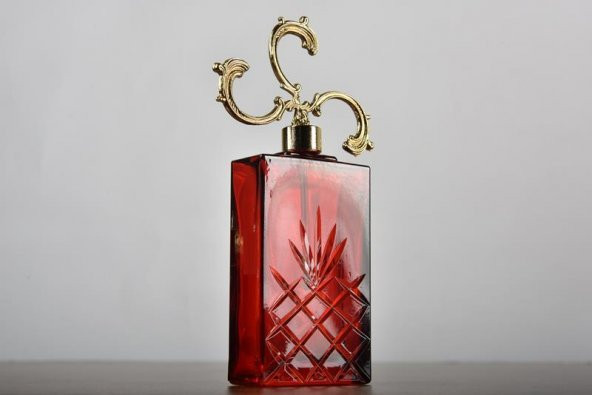 Seta Marisol Parfüm Şişesi Dikdörtgen Kırmızı