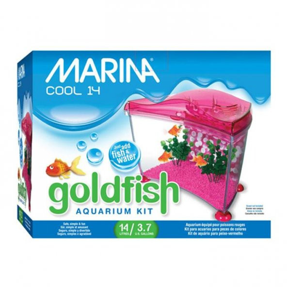 Marina 7000-13381 Goldfish Kit Pembe Kit 6,7 lt