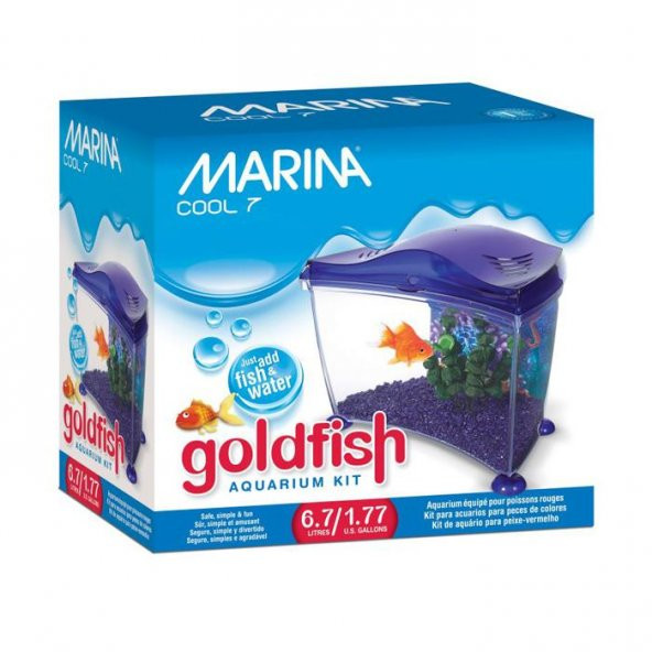 Marina 7000-13383 Goldfish Kit Eflatun 10 Lt
