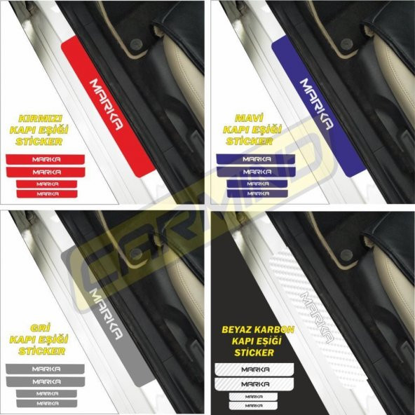 Hyundai İ30 Kapı Eşiği Sticker (4 Adet) New - 3