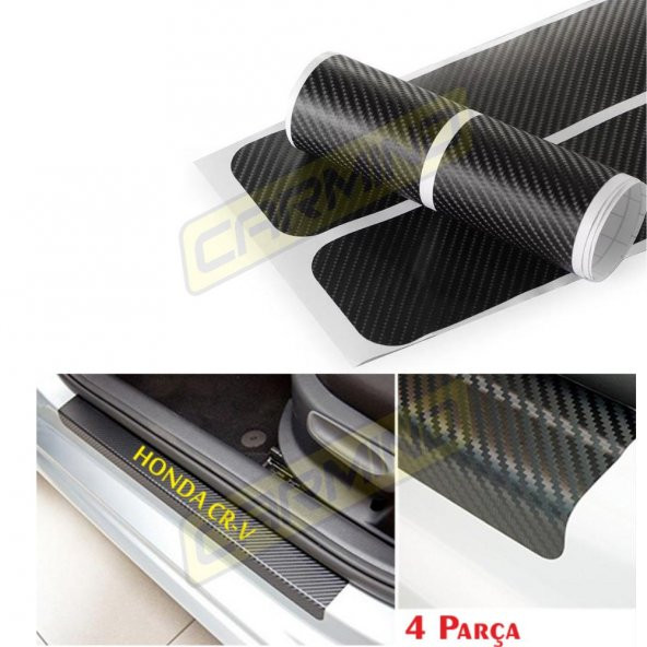 Seat Karbon Kapı Eşiği Sticker (4 Adet) - 2