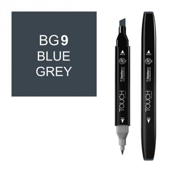 TOUCH TWIN MARKER BG9 BLUE GREY