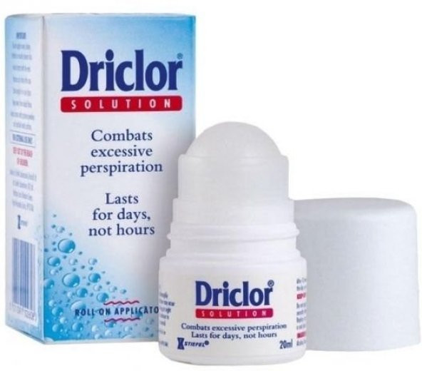 Driclor Anti-perspirant Roll-on 20 ml Terlemeye Karşı SKT 12/2021