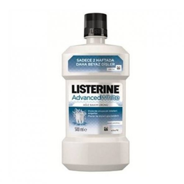 Listerine Advanced White Diş Beyazlatıcı Gargara 500 ml