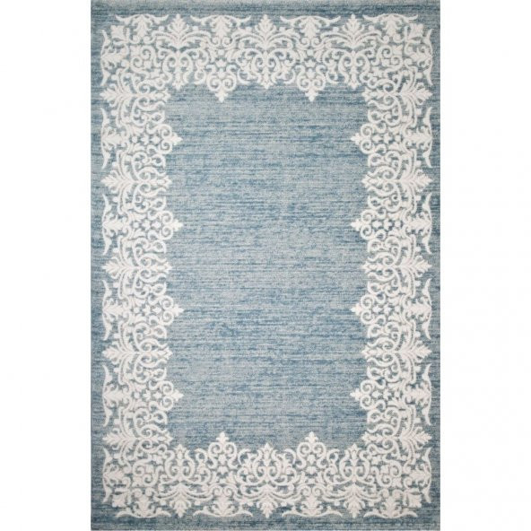 Türkmen Halı Nova 8005 Mavi 160x230 - 1