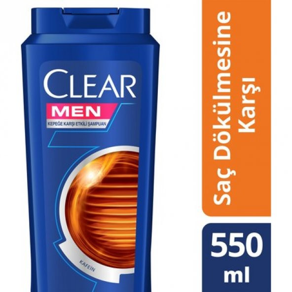 Clear Men Saç Dökülmesine Karşı Şampuan 550ml
