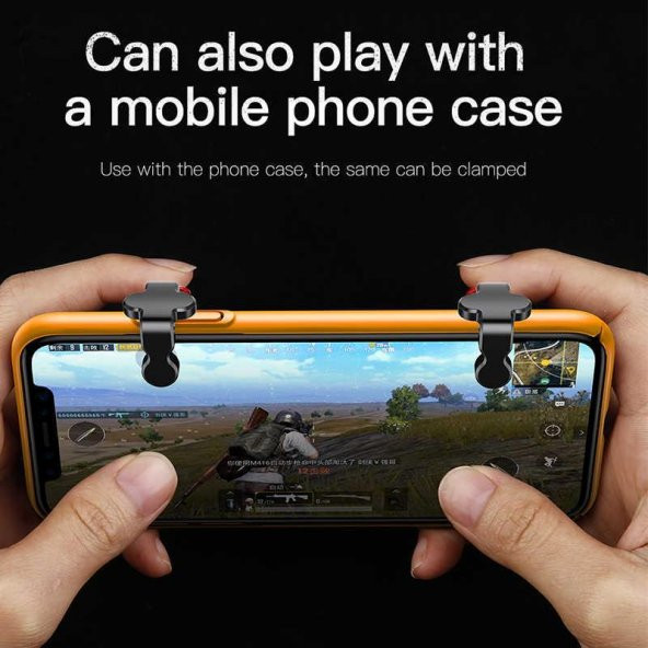 Baseus Oyuncu Tetik Tuş Aparatı Kolay Kulanım PubG Oyun Aparatı , - 5