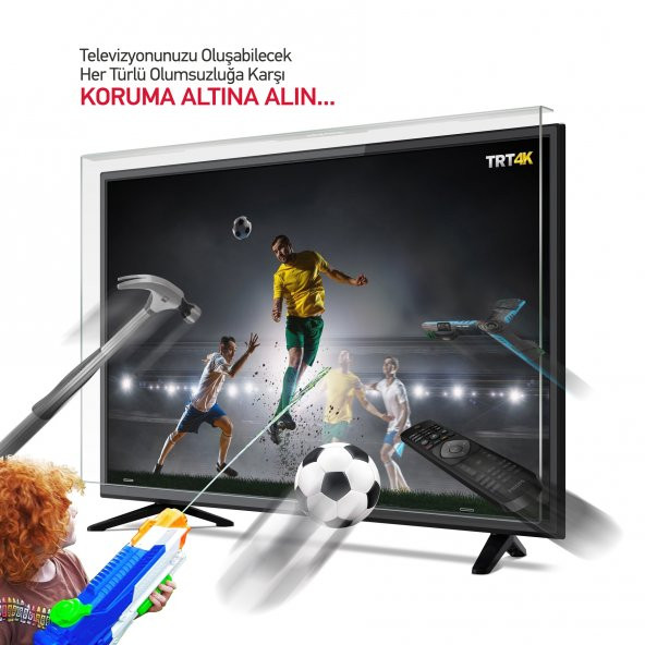 Notvex 42" inç 106 Ekran Tv Ekran Koruyucu - 5