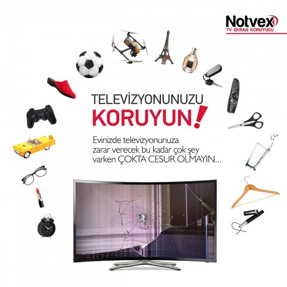Notvex 65" inç 165 Ekran Curved Tv Ekran Koruyucu - 5