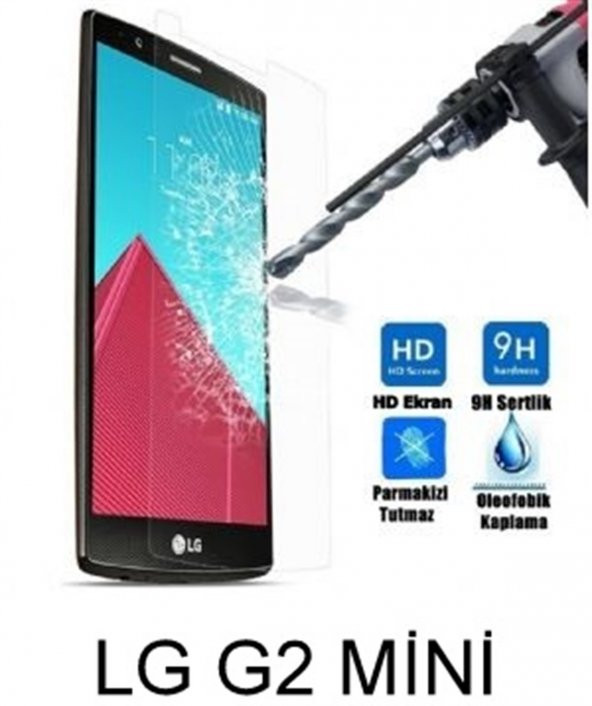 LG G2 Mini Kırılmaz Temperli Cam Ekran Koruyucu