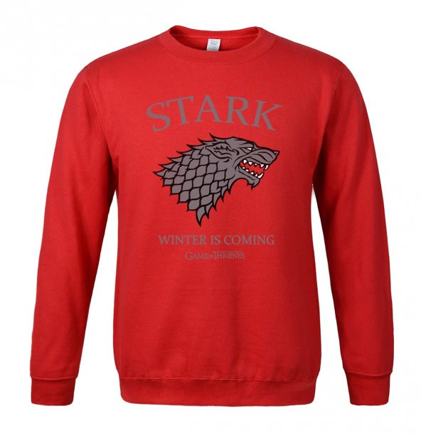 Stark Sweatshirt Kırmızı