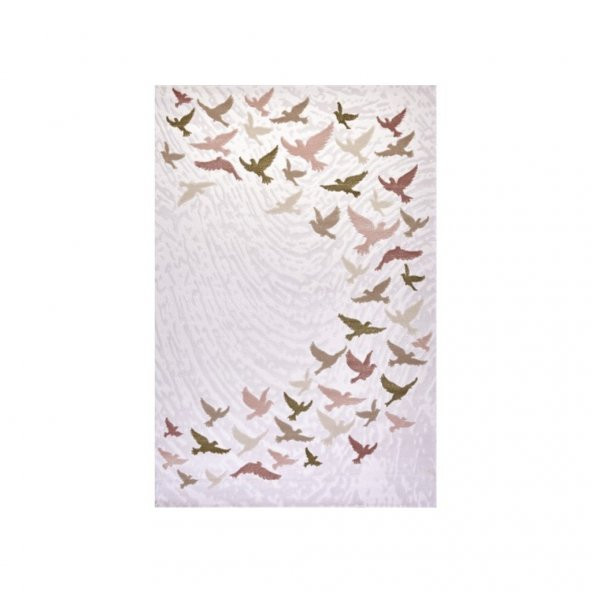 Atlantik Halı Mahlas 007AA Pudra 160x230