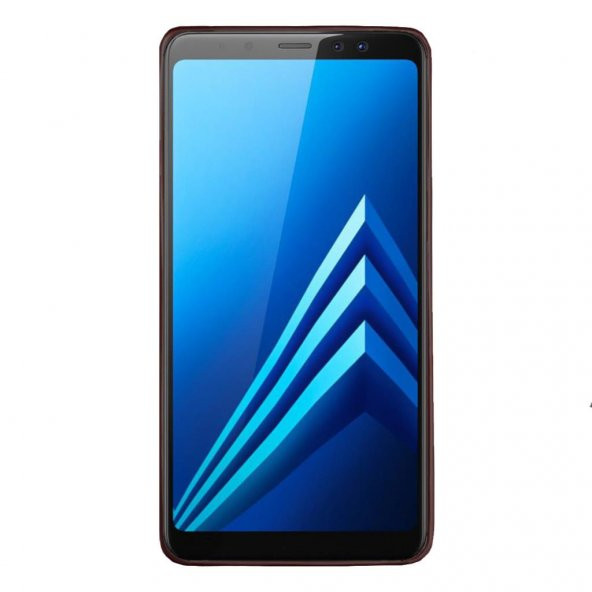 Samsung Galaxy A8 Plus (A730) Premium Simple Silikon Arka Kapak M