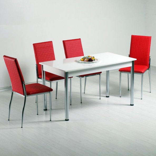 Evform Mutfak Masa Takımı Mutfak Masası Masa Sandalye - 8