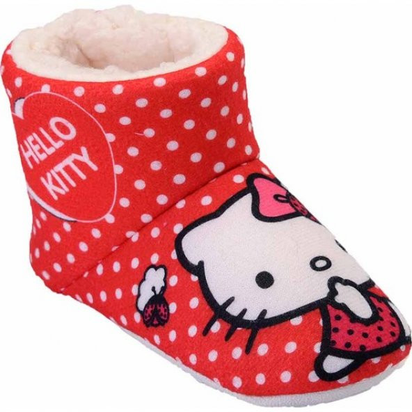 Orijinal Hello Kitty Çocuk Panduf Ev Kreş Ayakkabısı 90044