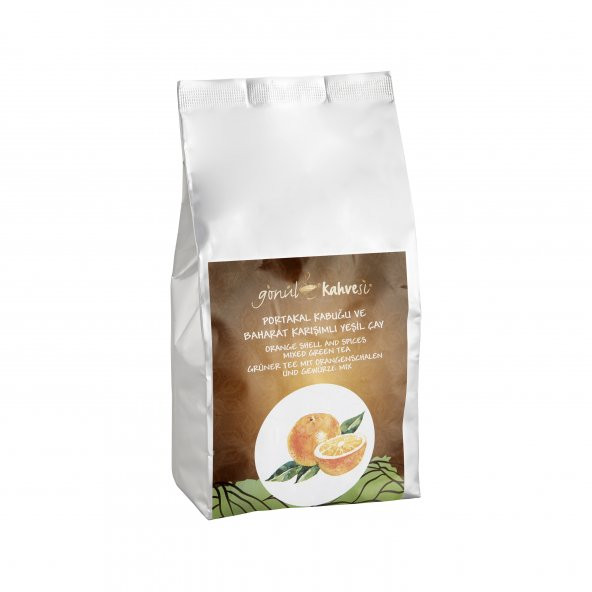 Portakal Kabuğu ve Baharat Karışımlı Yeşil Çay 250 gr.