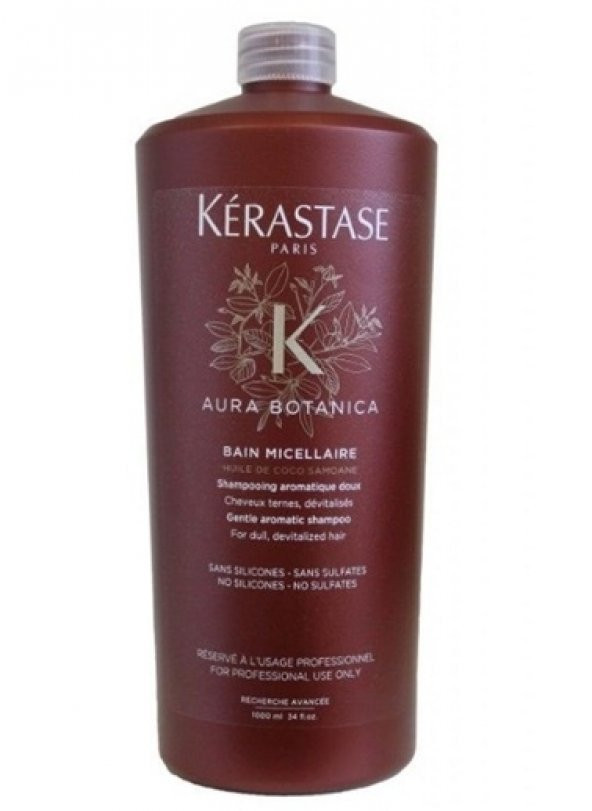 KERASTASE aura botanica bain micellaire doğal şampuan 1000 ml