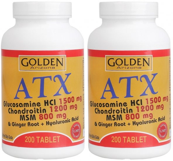 Golden Arizona Atx Glucosamine Chondroitin Msm 2 Kutu 400 Tablet