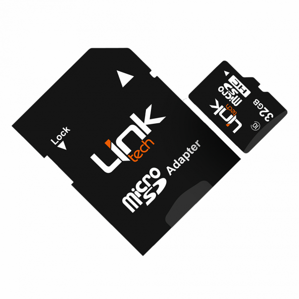 Linktech 32GB Micro SD Hafıza Kartı 30MB/SN 5 Yıl Garantili