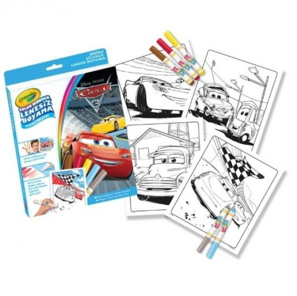 Crayola Color Wonder Lekesiz Boyama - Cars 12803