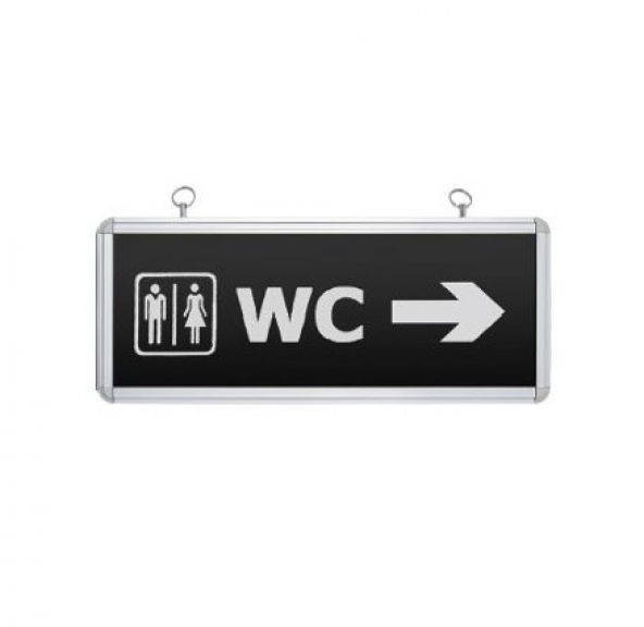 Şarjlı Wc Tuvalet Gösterge Yönlendirme Tabelası