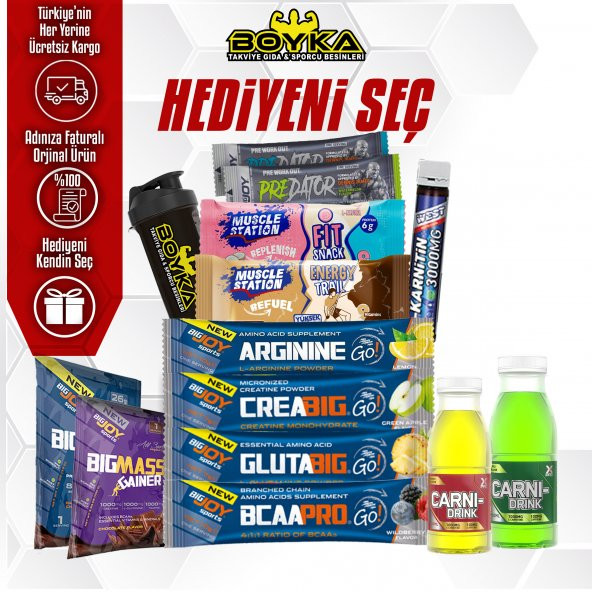BIGJOY BIGMASS GAINER 5KG 50 ŞASE (SKT:09/20)+3 HEDİYE - 4