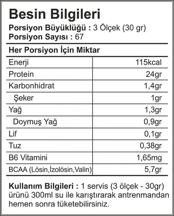 Multipower 100 Pure Whey Protei̇n Tozu 2kg (Skt:12/21) +  Hedi̇ye - 2